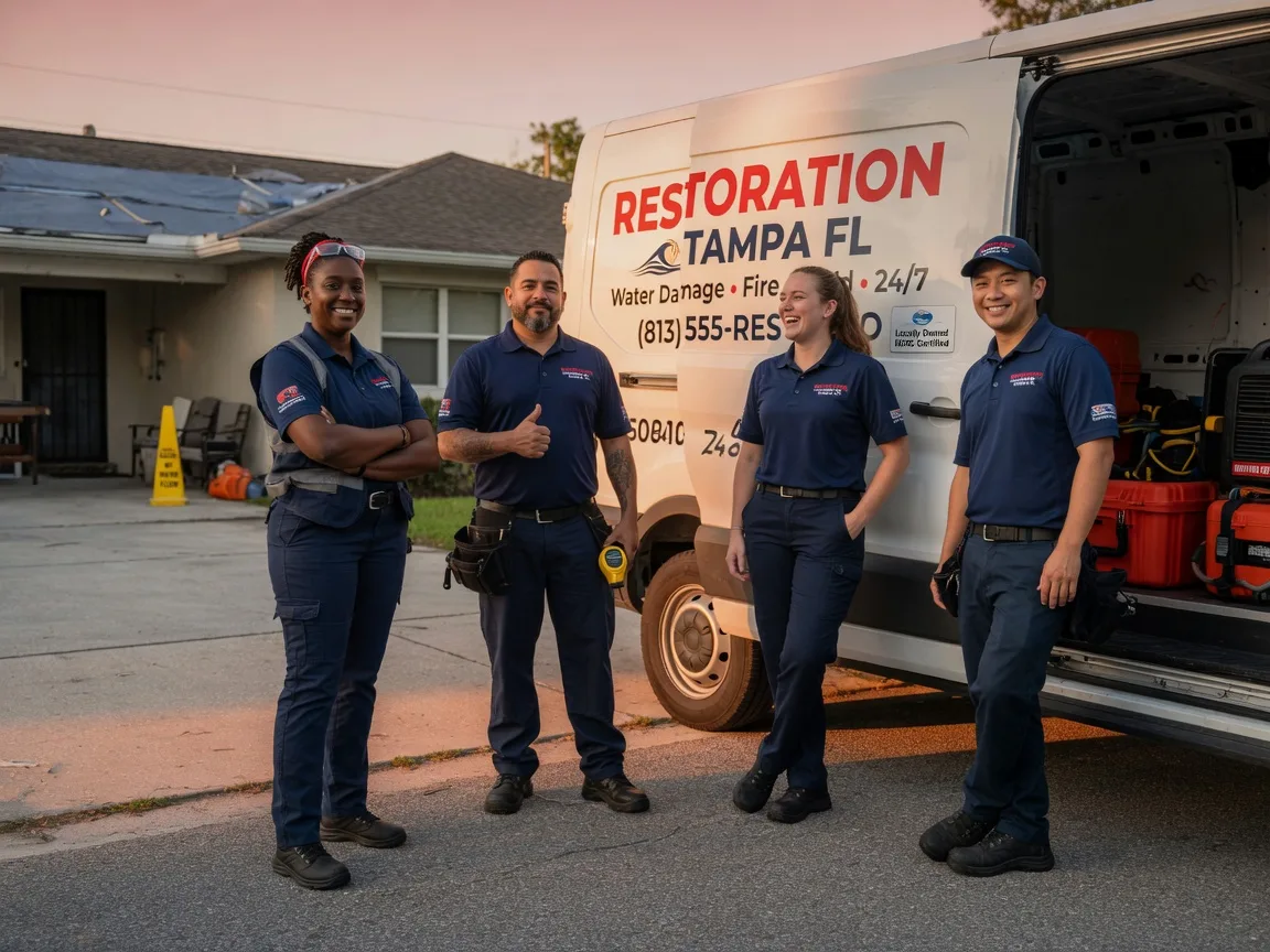 Water Damage Restoration company in Evergreen, LA