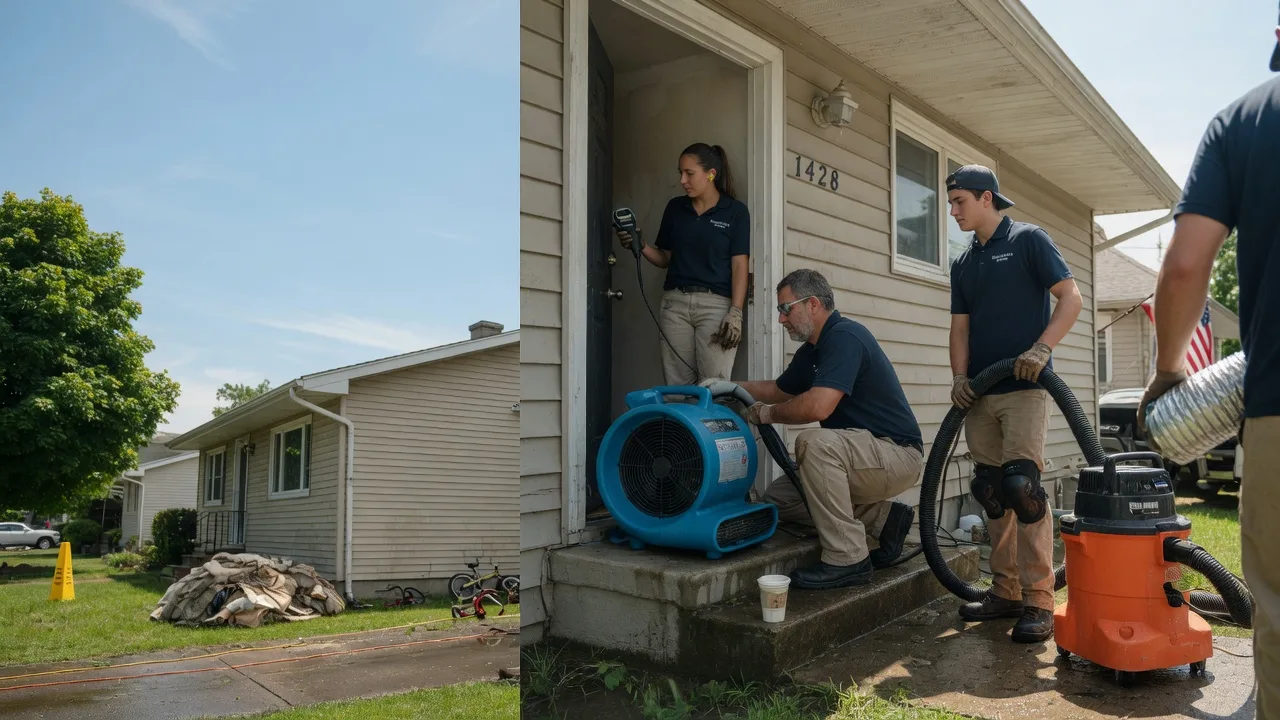 Water Damage Restoration in Evergreen, LA near me
